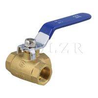 BQLZR 1/2 BSPP Three Way Brass Ball Valve Green Wear-Resisting Long