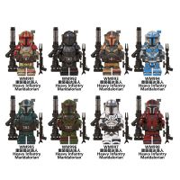 [COD] Wars Mandalorian Heavy Vizsla Assembled Blocks Minifigure