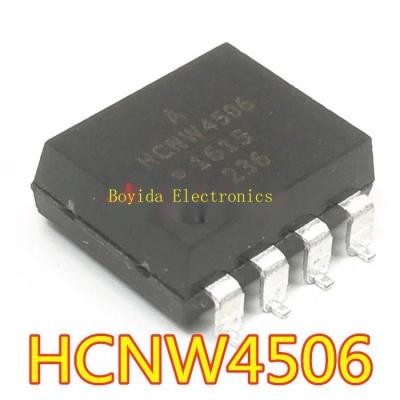 10Pcs HCNW4506 HCNW4506 A4506 SMD SOP-8มอเตอร์ไดรฟ์ Optocoupler การประกันคุณภาพ