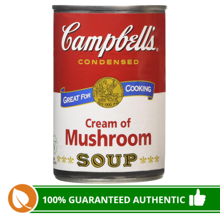 Campbells Condensed Cream Of Mushroom Soup 295g Lazada Ph 2621