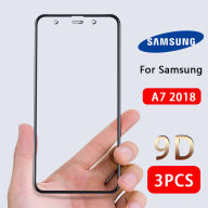 Màng Kính Cường Lực Uuc, Cho Samsung A7 2018 3 Cái Ốp Bảo Vệ Màn Hình Kính thumbnail