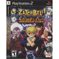 แผ่นเกมส์ Zatch bell Mamodo Fury PS2 Playstation 2 คุณภาพสูง ราคาถูก