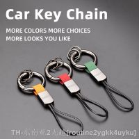 hyf❈ Car Brand Logo Metal Wax Rope Keyring Holder Keychain MiNi COOPER S ONE JCW R56 R55 R57 R60 R61 r58 Accessories