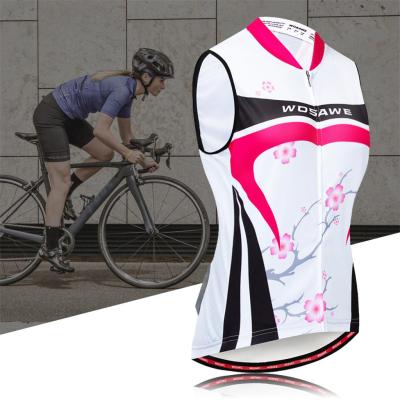 LazaraLife แขนกุดสะท้อนแสงเสื้อกั๊กนักปั่นจักรยานแห้งเร็ว Breathable Tops