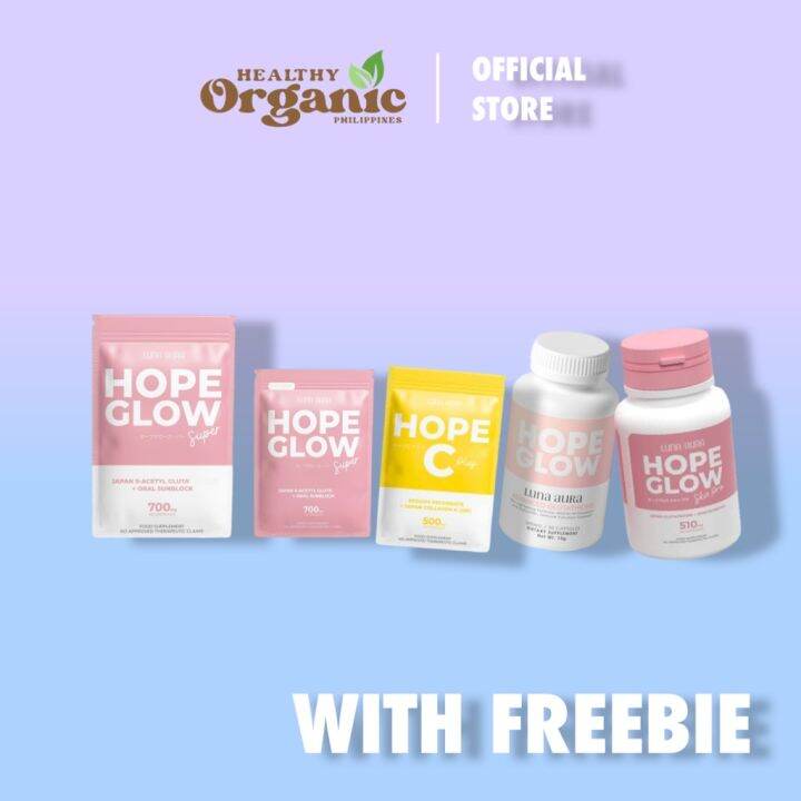 Luna Aura Hope Glow Super Biggie Mini Capsules Mg Japan Gluta Oral Sunblock Glutathione