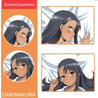 Anime Jiranaide Nagatoro-san Hayase Nagatoro Hayase โยนปลอกหมอนโยนปลอกหมอน Otaku Bedding Decoration Dakimakura