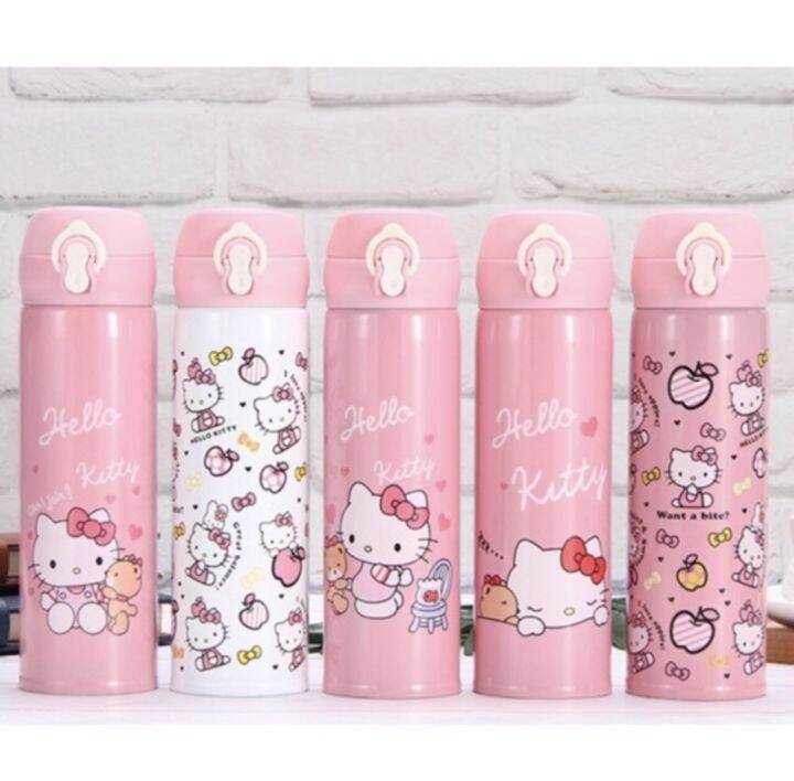 Hello Kitty/Doraemon Thermos Flask Stainless Steel Lazada
