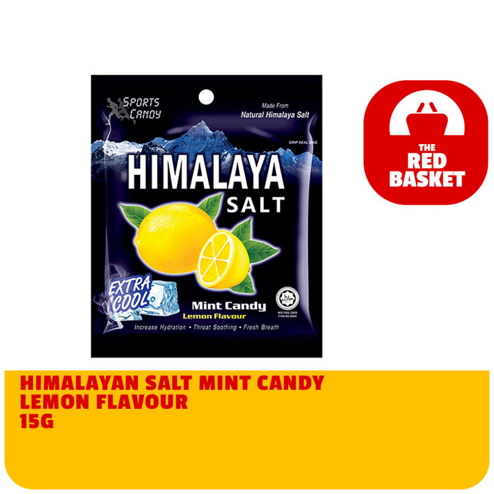 Himalaya Salt Mint Candy(Lemon Flavour) 15g.