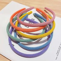 Girls Cute Colorful Wool Hairbands Children Sweet Hair Decorate Simple Headband Hair Hoop Headwear Kids Fashion Hair Accessories