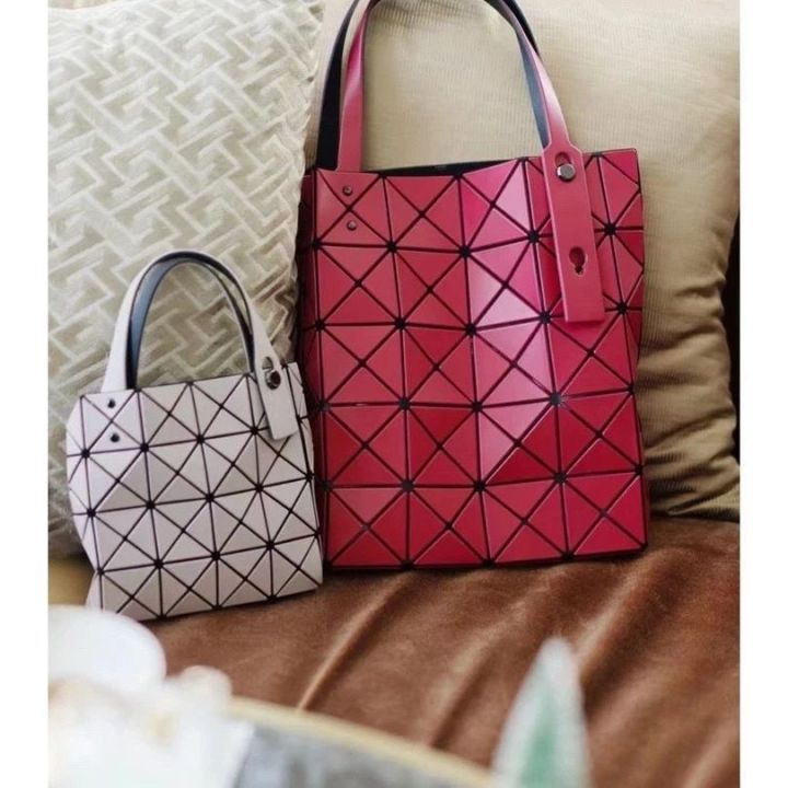 2022-new-issey-miyake-with-the-same-life-bag-six-grid-5-grid-geometric-rhombus-single-shoulder-bag-handbag-large-capacity