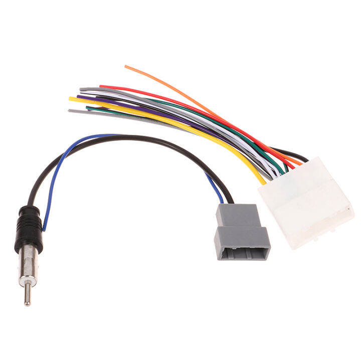 Car Radio Wiring Harness Adapter - Compatible With Chevrolet, Chrysler, Hummer, Buick & Suzuki