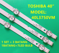 โคมไฟไฟเรืองแสงทีวี LED LED TOSHIBA 40 "40L375ไฟบาร์ TV 40L3750หลอด LED 0VM