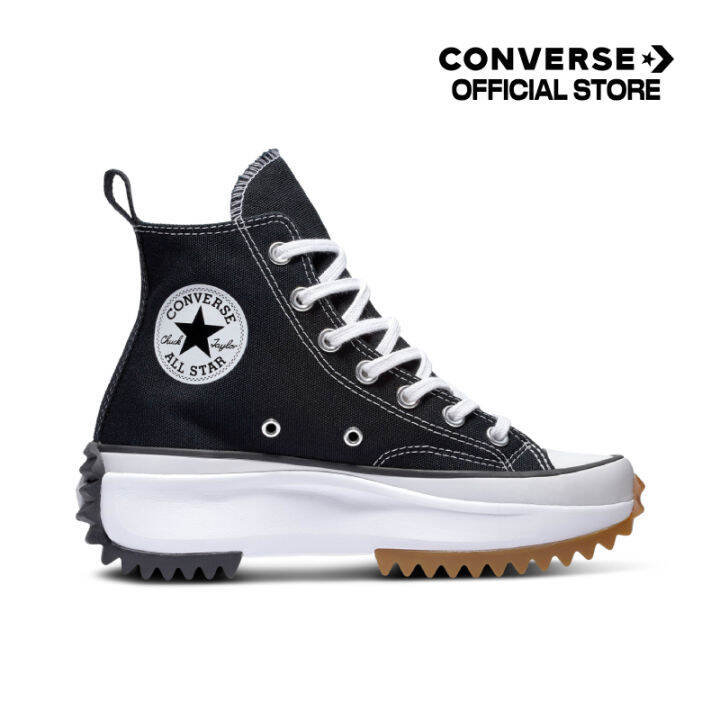 Converse Run Star Hike Lugged Unisex Sneakers - Black/White/Gum ...