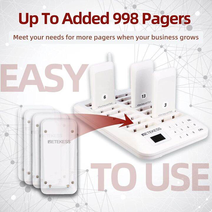 Retekess Keypad Transmitter for TD157/TD175(1 pack) Lazada PH