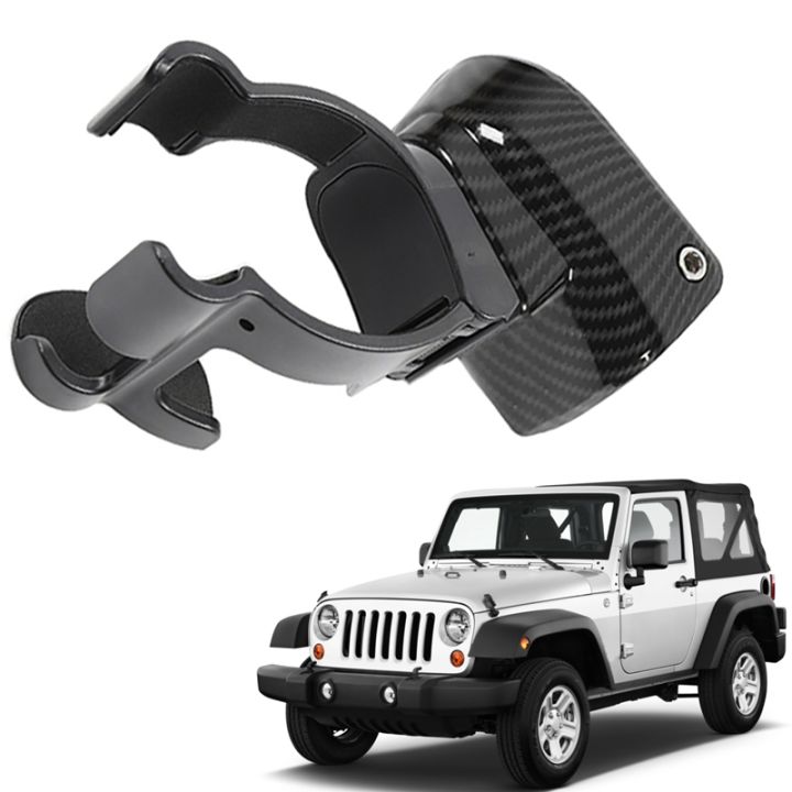 for-jeep-wrangler-jk-2007-2010-car-carbon-fiber-drink-water-cup-holder-support-accessories