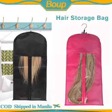 Hair Extension Hanger-Lightweight, Waterproof and Portable,  Multi-functional Hanger, Hair Wig Storage, Hair Extension Holder for 