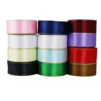 ；‘。、’ (25 Yards/Lot) 38Mm Colour Satin Rion  Edge Wholesale Handmade DIY High Quality Gift Packaging Rions