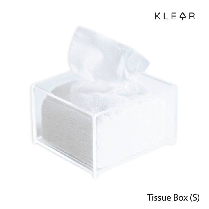 klearobject-tissue-box-s-กล่องใส่กระดาษทิชชู่-กล่องทิชชู่อะคริลิค-กล่องทิชชู่แบบก้นเลื่อน-เหมาะสำหรับทิชชู่-popup-กล่องทิชชู่แบบใส-กล่องทิชชู่