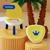 【LZ】♗﹊℗  Vaso sanitário de viagem portátil para bebês Potty Pot para meninas e meninos Assento sanitário para crianças coroa e estrela vaso infantil WC