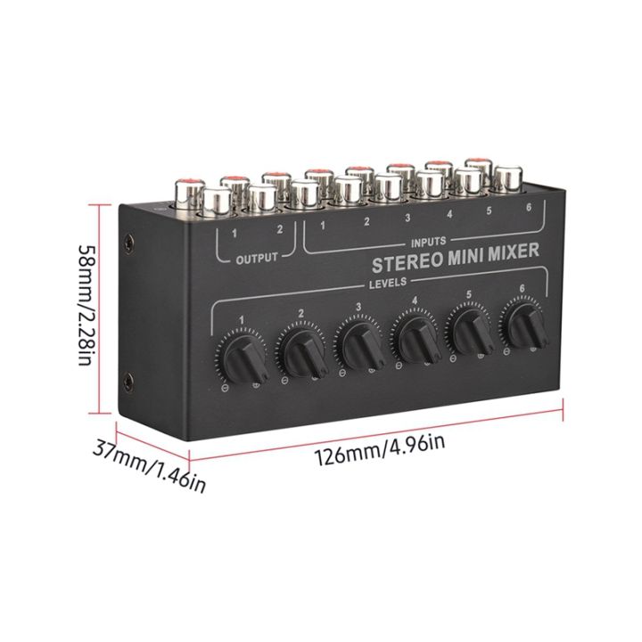 cx600-mini-stereo-6-channel-passive-mixer-rca-portable-audio-mixer-6-in-2-out-stereo-distributor-volume-control