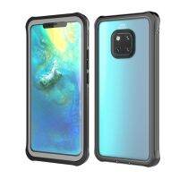 เคสอะคริลิกใสกันกระแทกกันน้ำกันฝุ่นสำหรับ Huawei Mate 20 Pro (สีดำ)