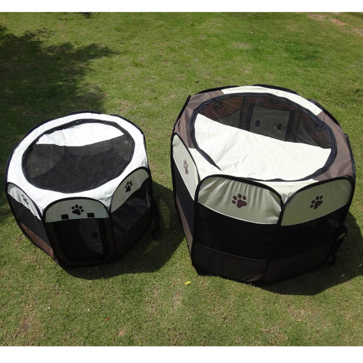 dog-house-portable-folding-tent-octagonal-cage-for-cat-tent-playpen-puppy-kennel-outdoor-big-dogs-house
