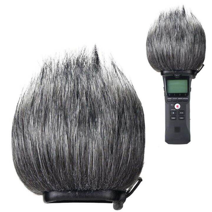 Pro Microphone Furry Fur Cover Outdoor Windscreen Reduce Wind Noise For