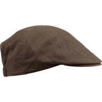 หมวก หมวกแฟล็ตแคป SOLOGNAC Hunting Flat Cap - Brown