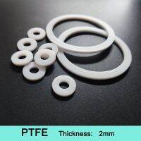 (Speedy electronic)ปะเก็น PTFE เครื่องซักผ้าแบนความหนา2มม. 6มม. 100มม. ทนต่อการกัดกร่อนที่อุณหภูมิต่ำสูงป้องกันริ้วรอยสำหรับ IDxODxCS