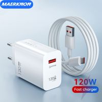 120W เครื่องชาร์จ USB ชาร์จเร็ว3.0 USB C สายเคเบิล Type C สายชาร์จที่ชาร์จโทรศัพท์อย่างรวดเร็วอะแดปเตอร์ติดผนังสำหรับ Ipad