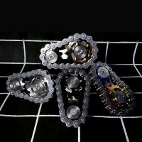 CHANGDA Sprockets Flywheel Fingertip Gyro Sprockets Chains EDC Metal Toy Gear Chain Gyro