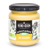 เคน เดอ ดิจอง ไบโอ ดิจอง มัสตาร์ด 200 กรัม - Dijon Mustard Bio Reine Dijon 200g