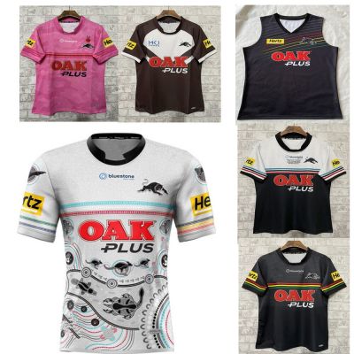 Penrith Home PENRITH size [hot]2023 INDIGENOUS 2023/24 Panthers RUGBY PREMIERS Jersey JERSEY S---5XL SHORTS CHALLENGE PANTHERS Rugby