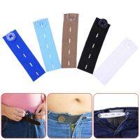 Nobelt Para Apertar Calças 1Pcs Convenient Pant Waist Expander Waistband Skirt Trousers Jeans Elastic Button Extender Women Men Adhesives Tape