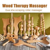 hot【DT】 Wood Massager Cup Anti-Cellulite Gua Sha Maderoterapia Colombiana Lymphatic Drainage point