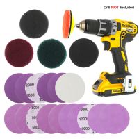 【DT】hot！ Car Lights Polishing Restoration Headlights Repair Set Sanding Discs Wet Dry Sandpaper No 22Pcs