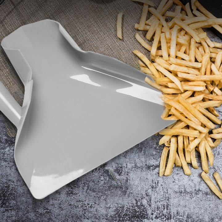 plastic-chip-scoop-french-fries-shovel-loader-chip-packaging-shovel-funnel-popcorn-fast-food