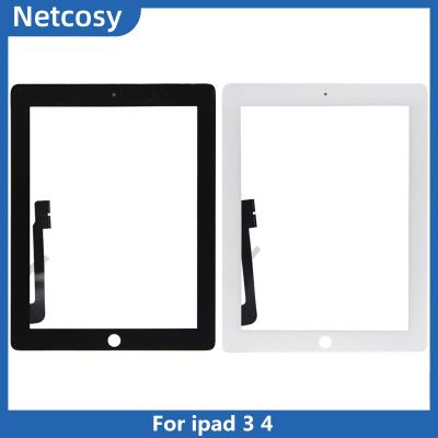 【SALE】 anskukducha1981 Touch Screen Digitizer Glass สำหรับ Ipad 3 4 A1403 A1416 A1430 A1458 A1459 A1460 Touch Panel สำหรับ Ipad 3 & 4ซ่อม