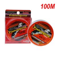 NK5H 100m 100% Fluorocarbon สตริง ทนทาน ตกปลา สายเชือกแข็งแรง ไนลอน PA ลวดเชื่อม สายการประมง เส้นใยเดี่ยว