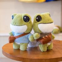 28cm Cute and Soft Big Eyes Frog Plush Doll Plush Toy Sweater Frog Childrens Toy Girl Birthday Gift Cute Frog Little Doll