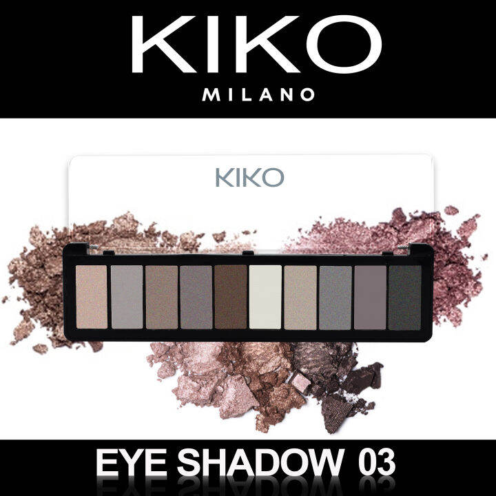 Kiko Milano Smart EyeShadow Pallete 03 Eyeshadow Palette with 10 Shades