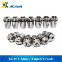 1pc ER11 Collet Chuck 1.0-7.0mm CNC Router Spring Collet Clamp สำหรับเครื่องแกะสลัก CNC Milling Lathe Tool Holder