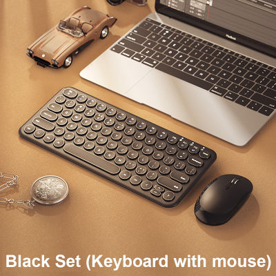 Wireless Slient Keyboard Mouse Combo For Macbook Pro Portable Gaming Keyboard Mouse Set For PC Gamer Laptop Computer Keyboard