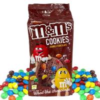 M&amp;Ms cookies double chocolate คุกกี้ดับเบิ้ลช็อคโกแลต (นำเข้าจากอังกฤษ)