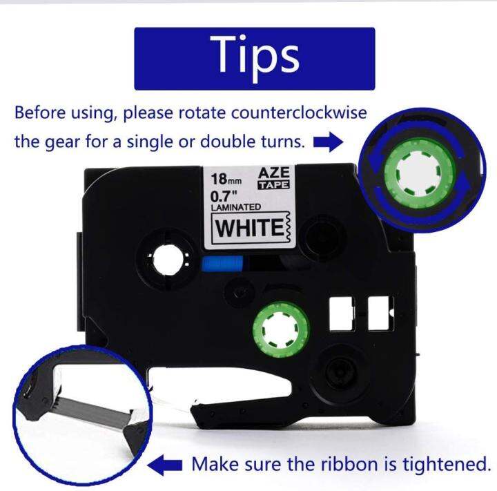 compatible-label-tape-replacement-for-brother-18mm-0-7-inch-tze-241-tz241-laminated-p-touch-label-maker-tape-tze-241