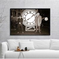 Back to the Future Poster Classic Movie Print Alternative Film Retro Photo Vintage Style Wall Art Canvas Painting Home Decor Wall Décor