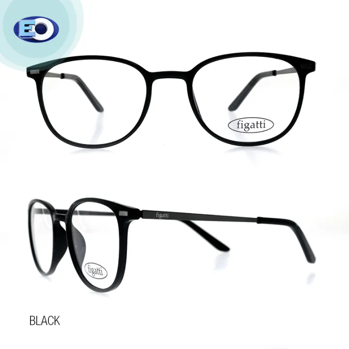 EO Figatti FG19156 Frame with Multicoated Lens / Nongraded Eyeglasses