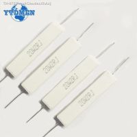 ❀❅ 5PCS 20W Cement Resistor Power Resistance 5 2R 3R 3.3R 4.7R 5.6R 8.2R 10R 15R 18R 20R 33R 47R 100R 360R 3K Ohm