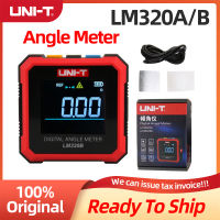 【 UNI-T Original 】 UNI-T LM320A LM320B อิเล็กทรอนิกส์ Angle Meter เครื่องวัดมุมดิจิตอลระดับเมตรเครื่องวัด Inclinometer มุม Tester Bevel กล่อง Backlight