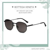 แว่นกันแดด BOTTEGA VENETA : BV1160SA 001 SIZE 53 MM. (BLACK-BLACK-GREY)